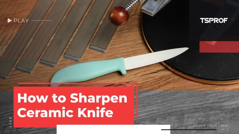 How to Sharpen Ceramic Knives