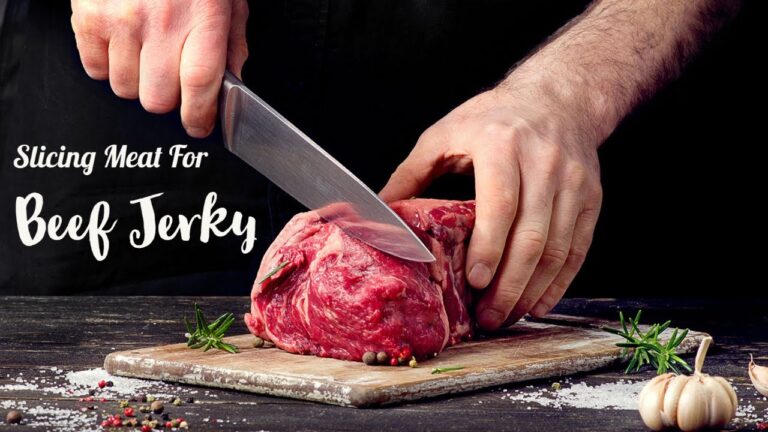 How to Slice Meat for Jerky