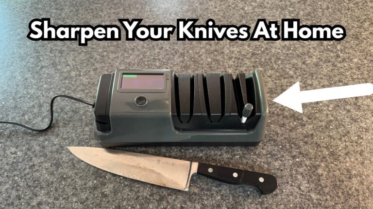 How to Use Electric Knife Sharpener
