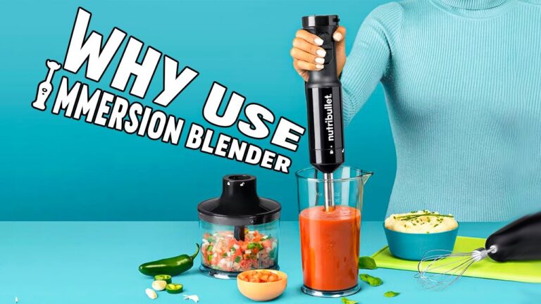 How to Use an Immersion Blender