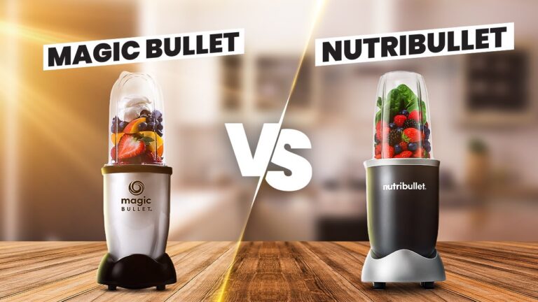 Magic Bullet vs Nutribullet